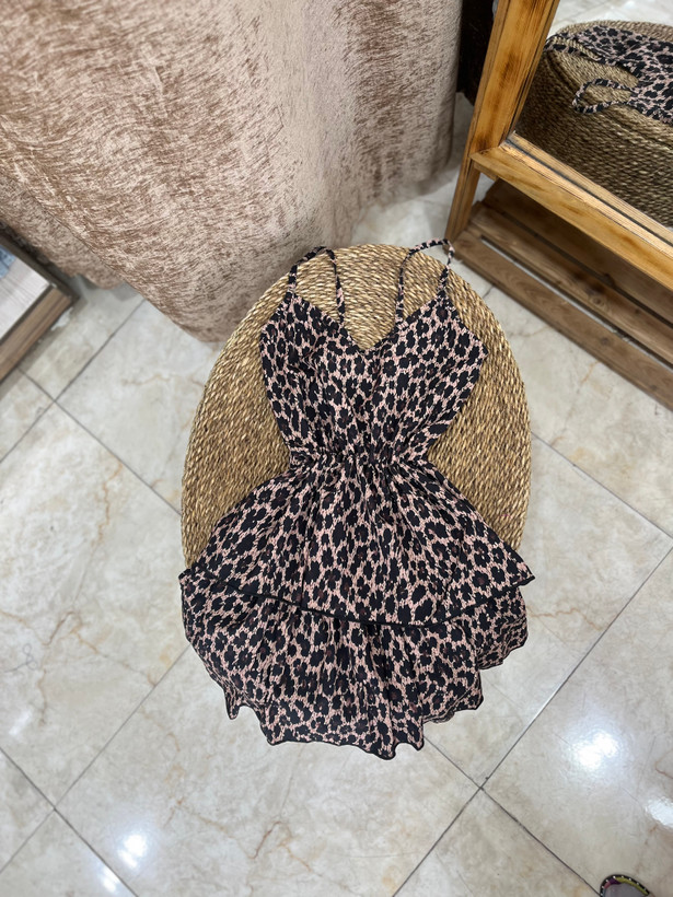پیراهن تابستانه گلدار چین چینی